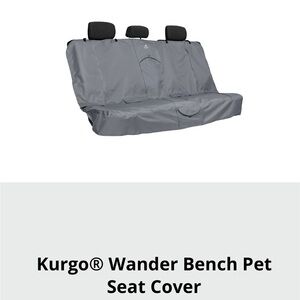 Kurgo Charcoal Car Seat Protector